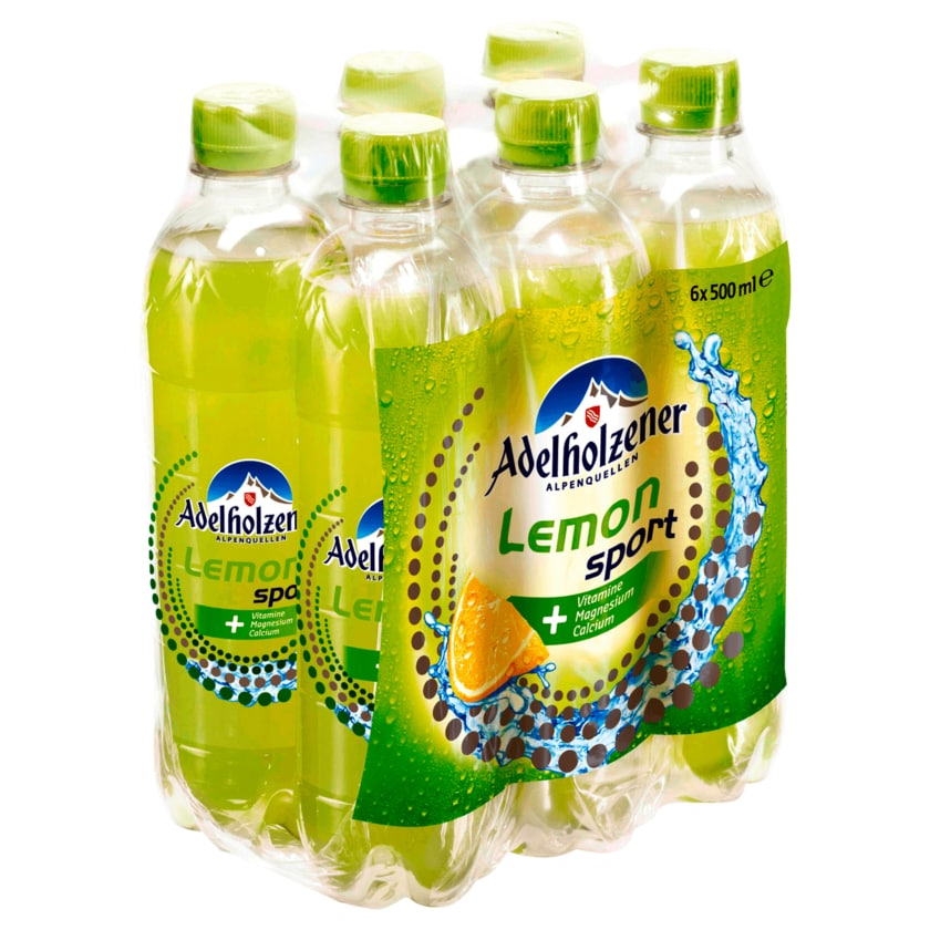 Adelholzener Lemon Sport Drink 6x0,5l